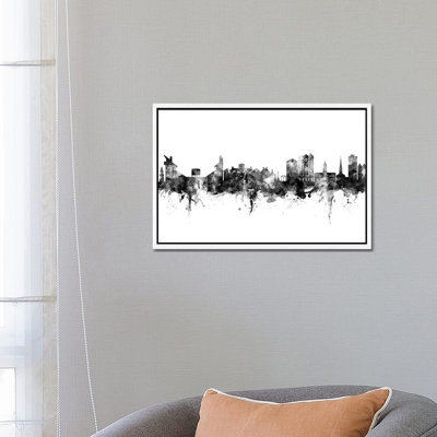 Athens Georgia Skyline by Michael Tompsett - Print on Canvas
