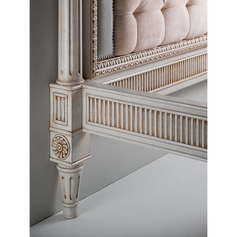 Upholstered Four Poster Bed