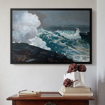 Northeaster, 1895 - Winslow Homer, toile tendue avec châssis
