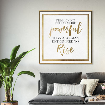 " Woman Rise "