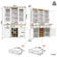 185cm Kitchen Pantry