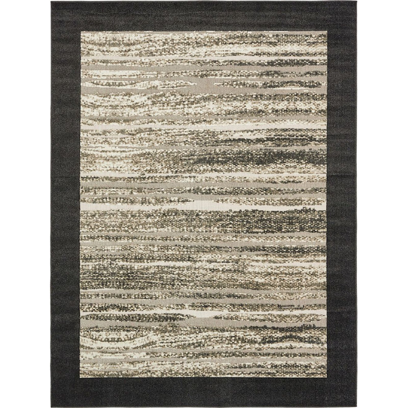 Outdoor Veranda Area Rug Taupe Color, Runner 2' x 6'