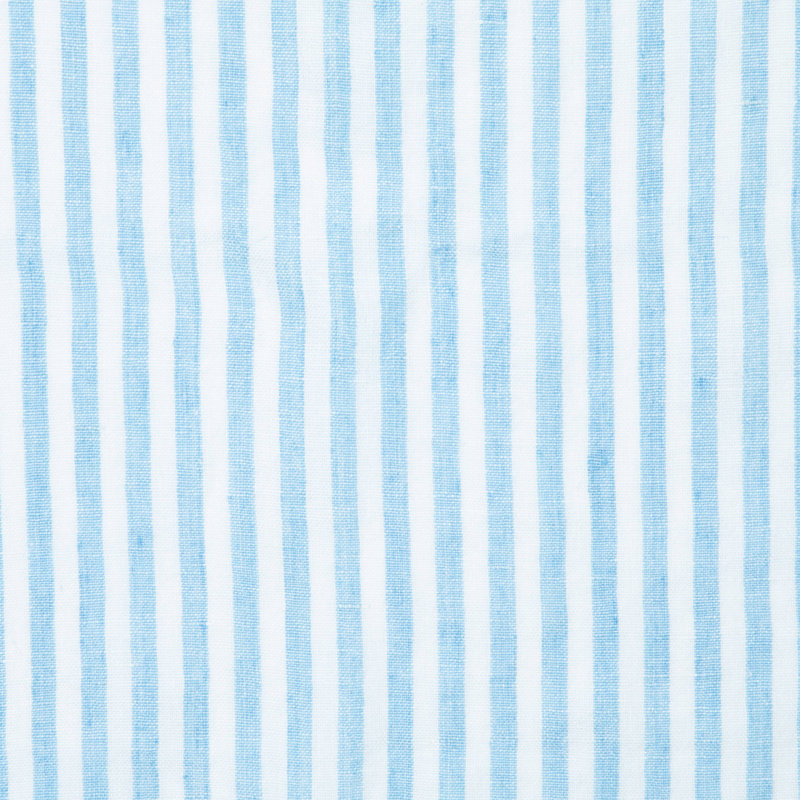 Adamsburg Linen Striped Square Napkin, Sky