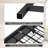Corner Bed Frame With 2 Underneath Drawers And Storage Bookcase,Daybed With Charging Station And LED Light-124569294-124579273