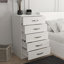 Carrico 55cm W Manufactured Wood Bedside Table