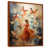 Brown Floater Framed