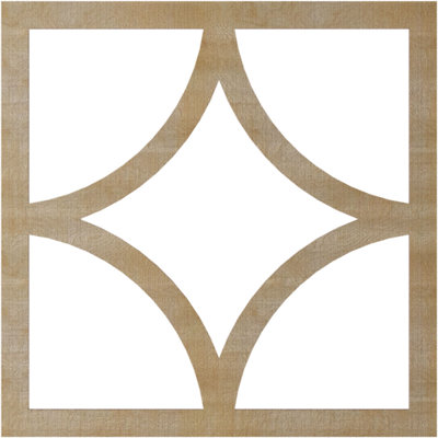 Médaillon de plafond ajouré en bois Statesman