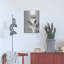 Art mural en métal luxueux «White Dahlia II» par Lori Deiter, art mural en métal, 24 po x 36 po-101673709