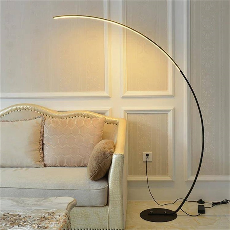 Lampe sur pied arquée à DEL 62,99 pouces