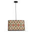 Luminaire suspendu en bambou Ikat Elegance