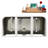 55" Streamline Soaking Freestanding Tub and Tray With Internal Drain-101697795