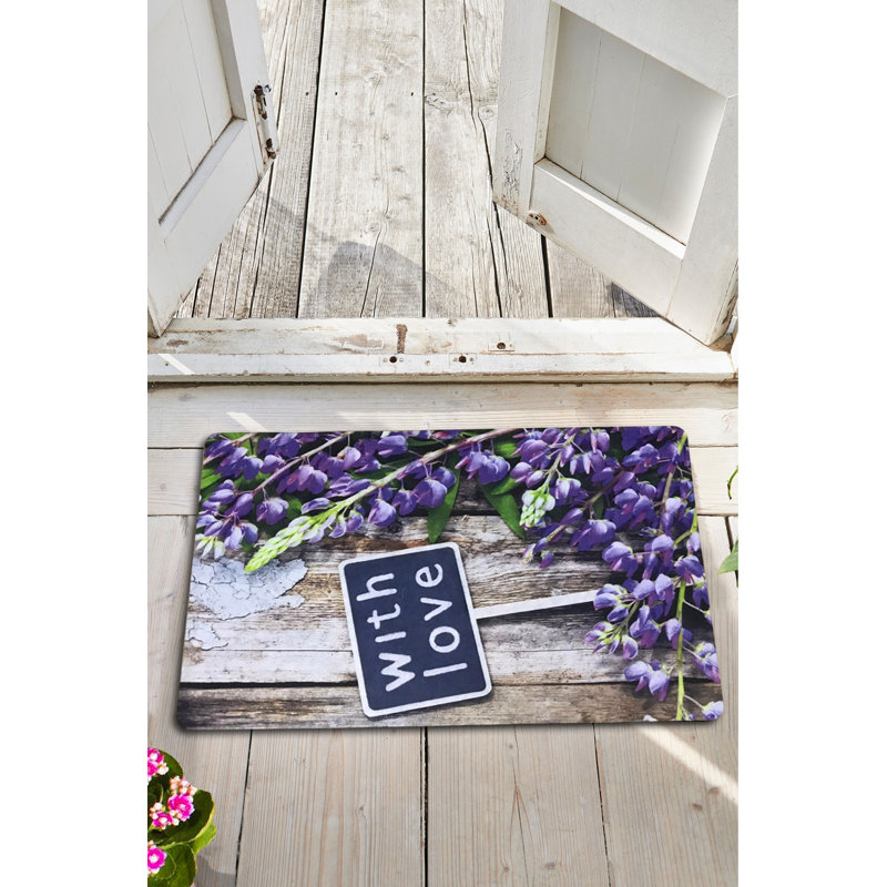 Paillasson durable en PVC antidérapant de 15,7 po x 23,6 po | Matériau 100% PVC, lavable à la machine à 86 ° F | Parfait pour l'intérieur et l'extérieur, facile à nettoyer, élégant et fonctionnel