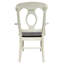Chaise avec accoudoirs en bois massif Littoral-901665516