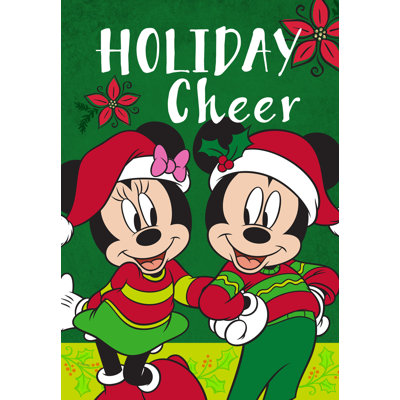 Double Sided 18'' H x 12.5'' W Polyester Garden Flag