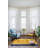 Bridgehampton Yellow Flatweave Wool Blue Transitional Ombre Handmade Area Rug-29974454