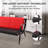 Faux Leather Waiting Room Chair Reception Sofa with Metal Frame-99274335