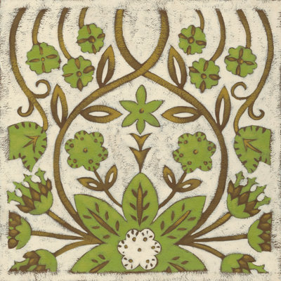 Lotus Tapestry I - Wrapped Canvas Painting