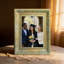 Cadre photo simple doré antique 1 PC 5 po x 7 po avec tablette
