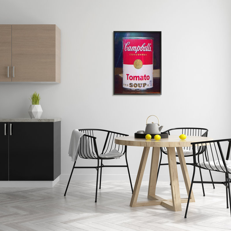 «Tomato Soup Can Still Life», peinture moderne giclée sur toile par Graffitee Studios, H 24 po x l 30 po x P 1,5 po