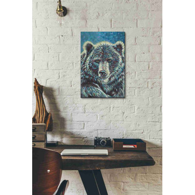 «Spirit Animal I» par Carolee Vitaletti, art mural sur toile