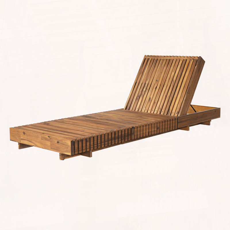 Ensemble de chaises longues avec dossier réglable à 6 positions et coussin triple, Gris foncé