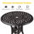 Demaya Round Outdoor Bistro Table Yes , 31 " W 31 " D