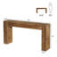 Table de bout en bois polyvalente, console compacte et table basse | Idée de cadeau-1769287585