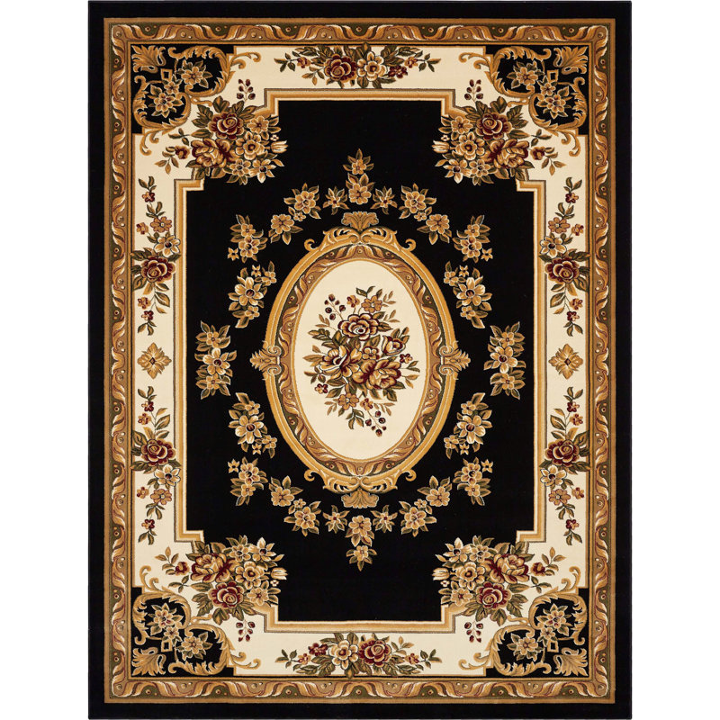 Oriental Synthetic Area Rug, Rectangle 120 x 160cm