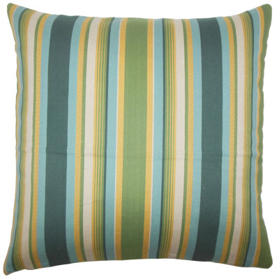 Cotton Blend Striped Sham Set