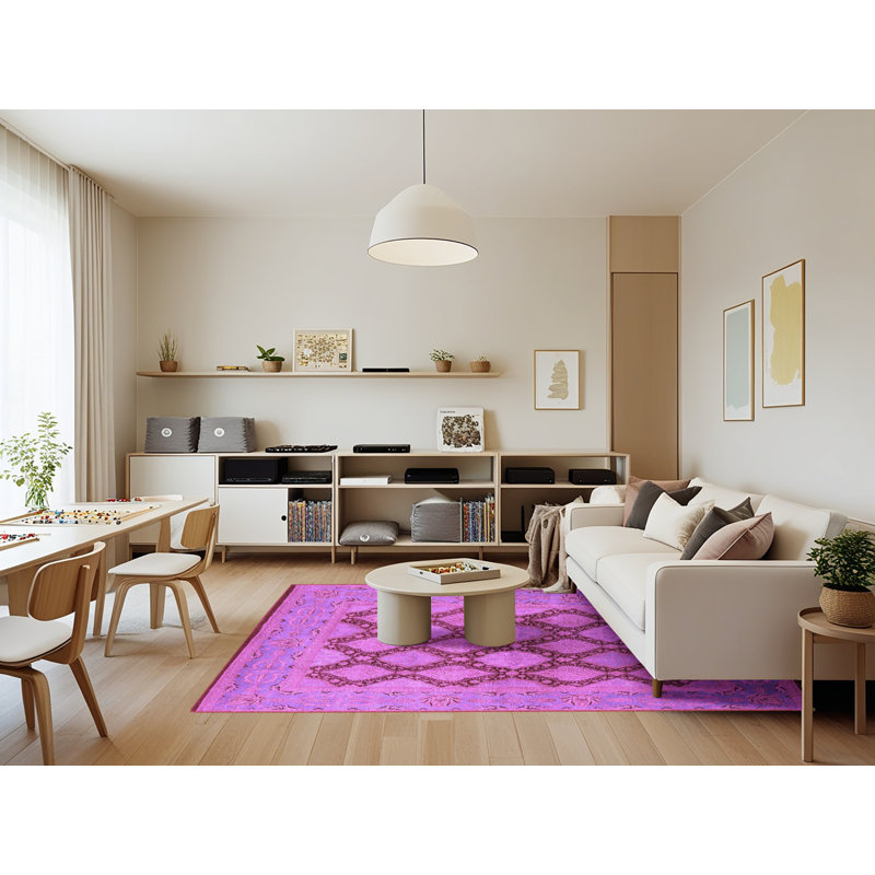 Oriental Indoor Rug, Rectangle 7' x 9'