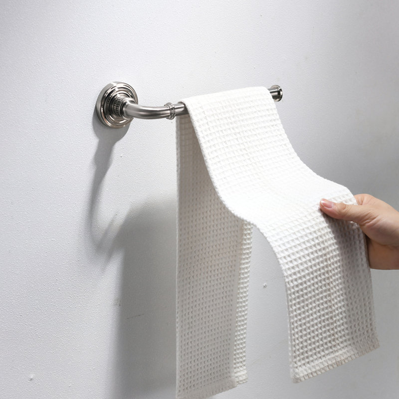 Porte-serviettes, Nickel brossé