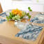 Ensemble de 4 napperons bleu Ambesonne