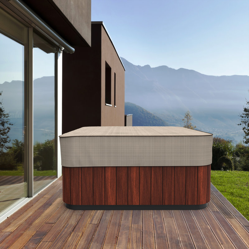 Couvre-spa résistant à l'eau Miguel Spa, H 14 po x l 86 po x P 86 po
