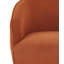Chaise d'appoint moderne en velours côtelé avec pieds en métal doré-1176985057