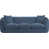 Tissu chenille bleu clair