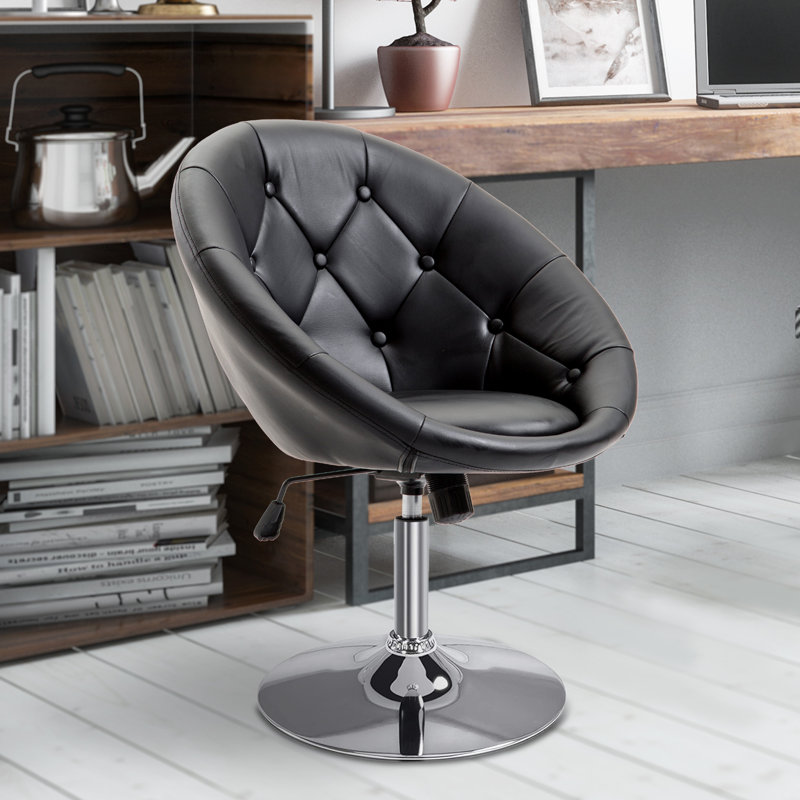 Upholstered Swivel Accent Chair