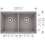 Precis SILGRANIT 29" L X 18.13'' W Double Bowl Undermount Kitchen Sink-14734125