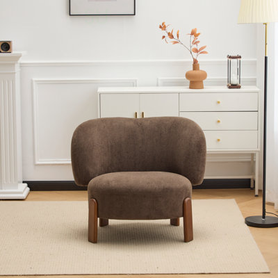 Cozy Wingback Armchair For Bedroom And Living Room