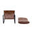Gerani Faux Leather Armchair-1895217948
