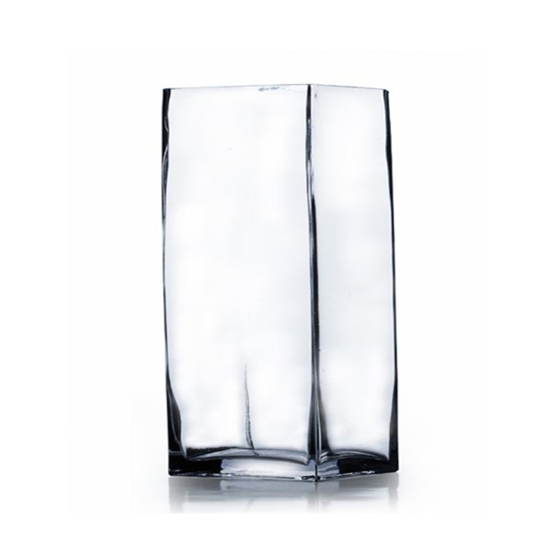 Teja Glass Table Vase, 8'' H x 3'' W x 3'' D