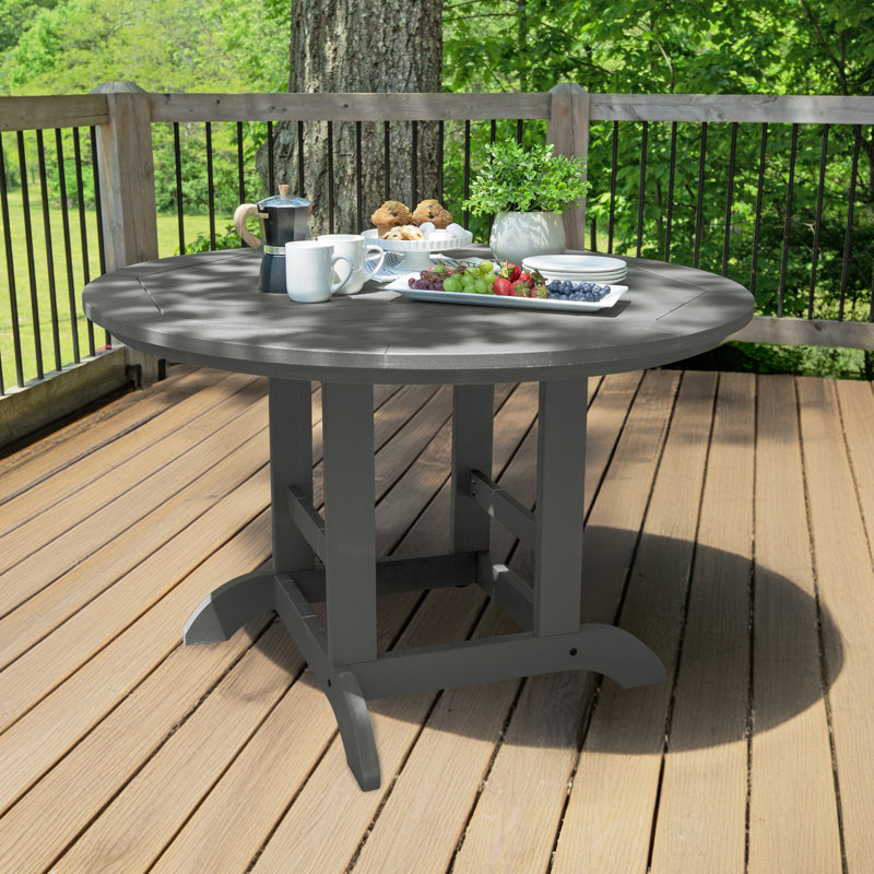 Table de salle à manger Tillmanns, Teck côtier, H 30 po x L 48 po x l 48 po