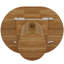 Extendable Round Dining Table-1001559621