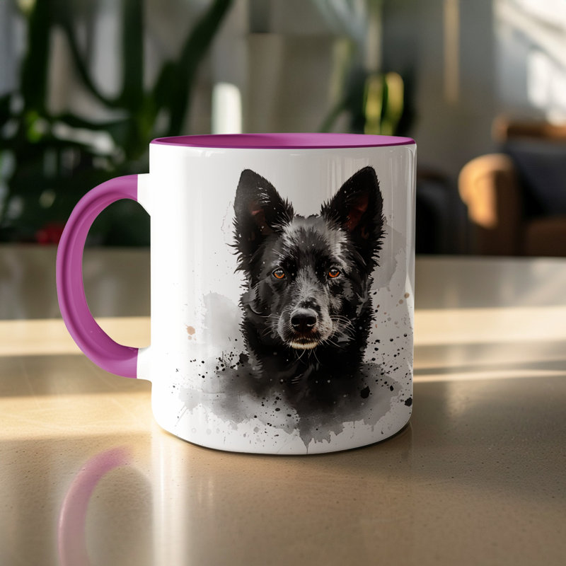 Mug, 2, Purple