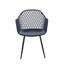 Chaise avec accoudoirs à dossier croisé Natalie-900032380