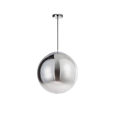 1 - Light Chrome Crystal Pendant