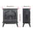 3D  Flame Electric Infrared Quartz Fireplace Stove with remote control