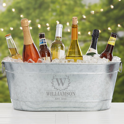 Galvanized Steel Beverage Tub