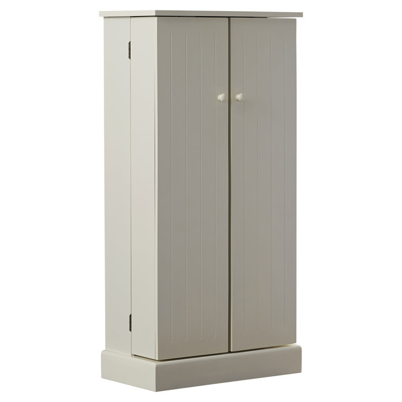 Teegarden 41.25'' Kitchen Pantry, White