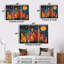 Elina - Ensemble d'impressions murales tours-107188562-107188563