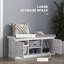 4 Pair Shoe Storage Bench